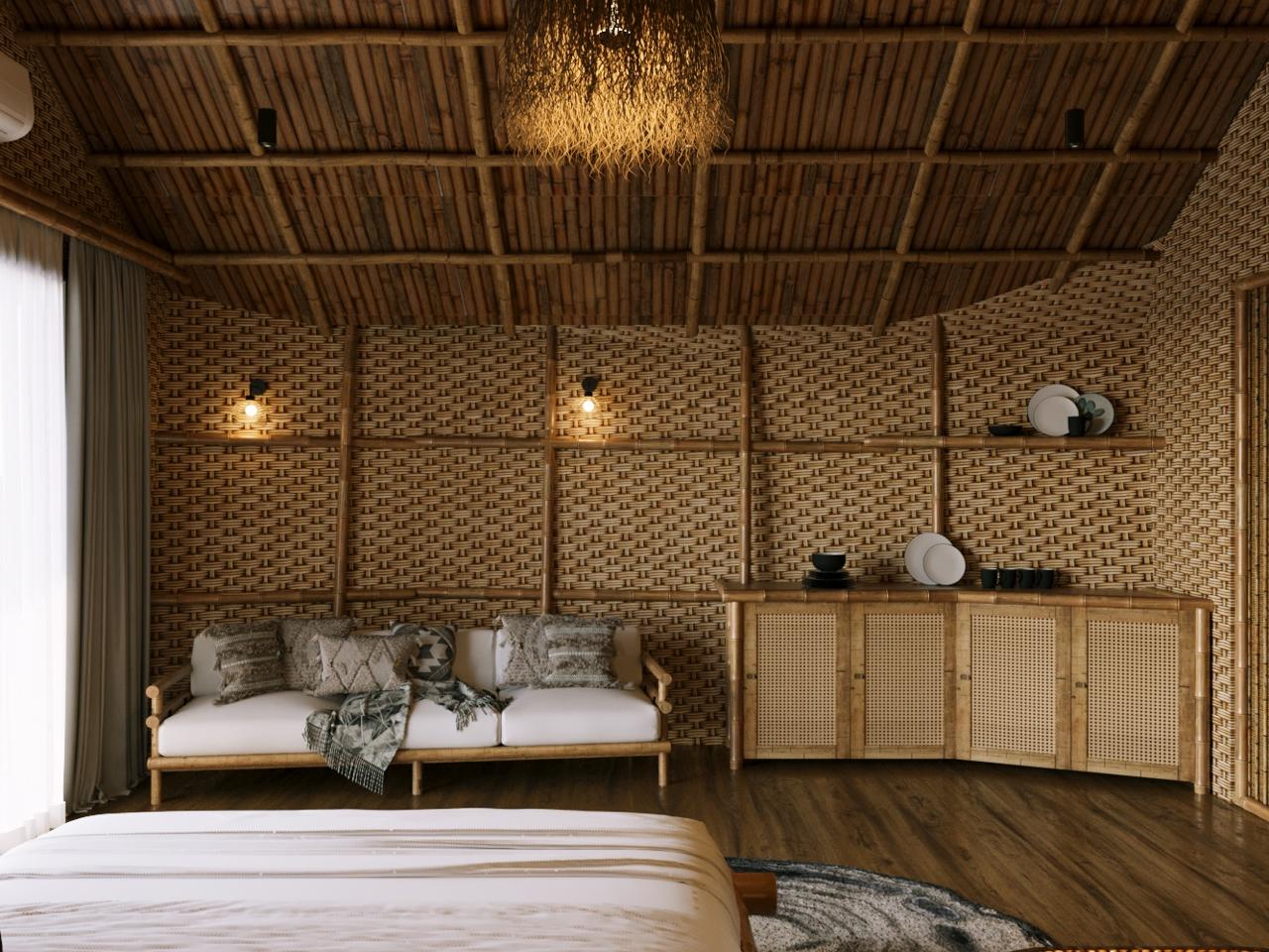 Bamboo Cocoon Interior